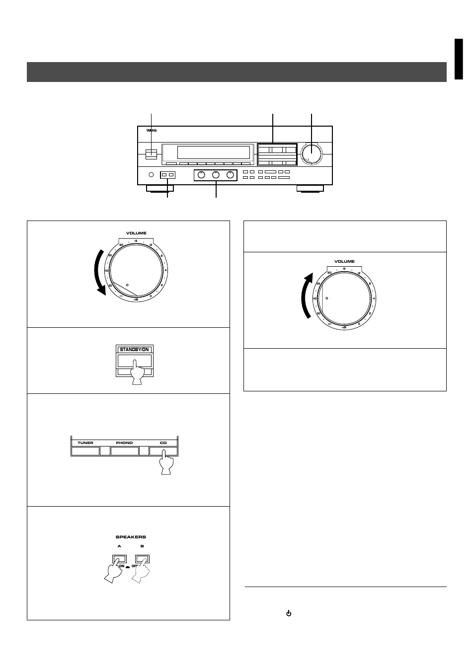 Basic operations, English | Yamaha RX-V393RDS User Manual | Page 25 / 46