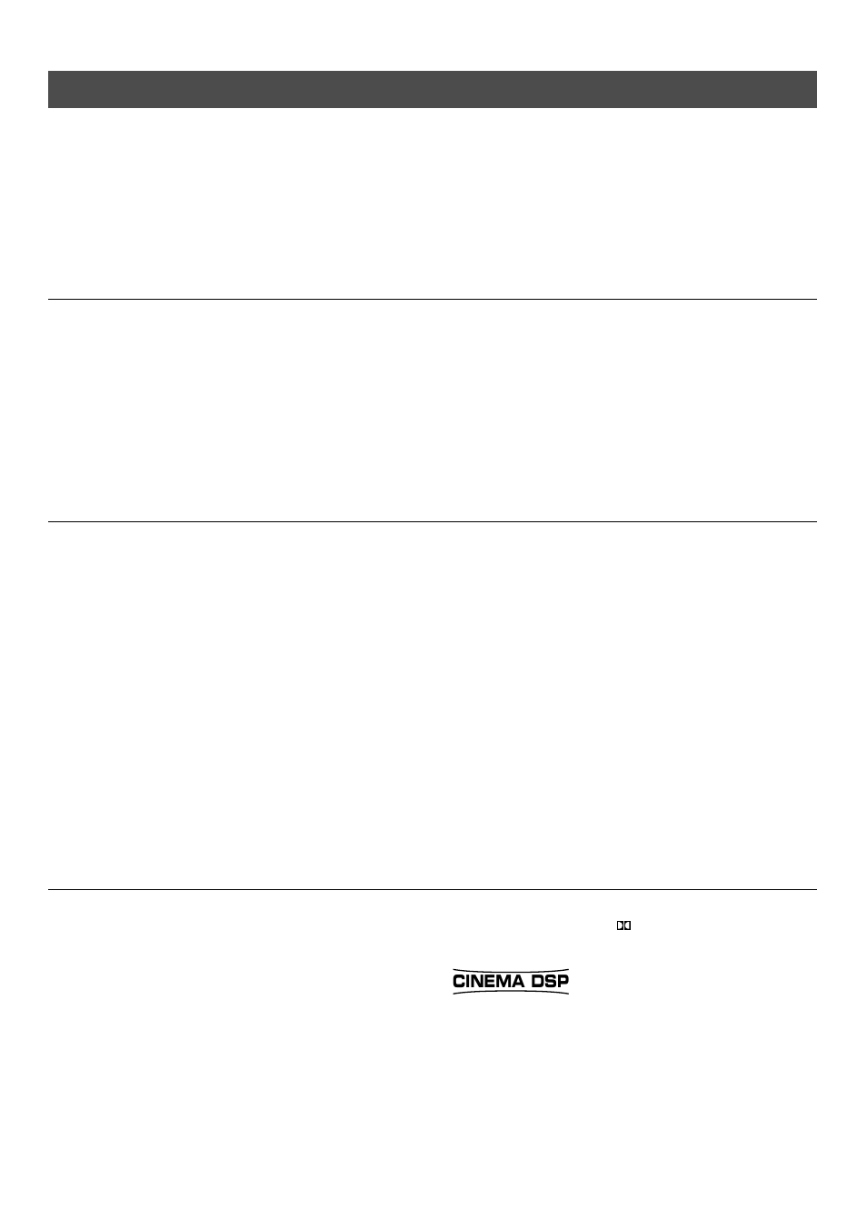 Profile of this unit, Digital sound field processing, Dolby pro logic surround | Dolby pro logic surround + dsp | Yamaha RX-V393RDS User Manual | Page 6 / 46