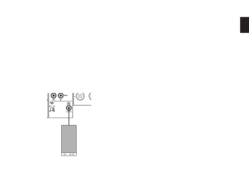 Adding a subwoofer, English | Yamaha DSP-A990 User Manual | Page 21 / 50