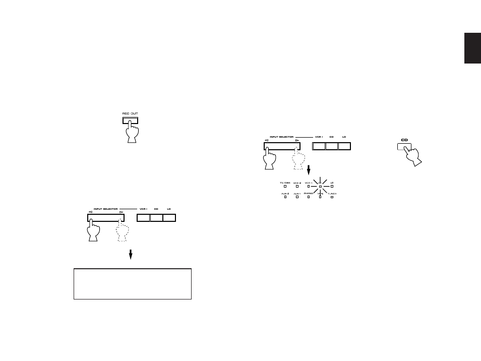 Rec out source | Yamaha DSP-A990 User Manual | Page 31 / 50