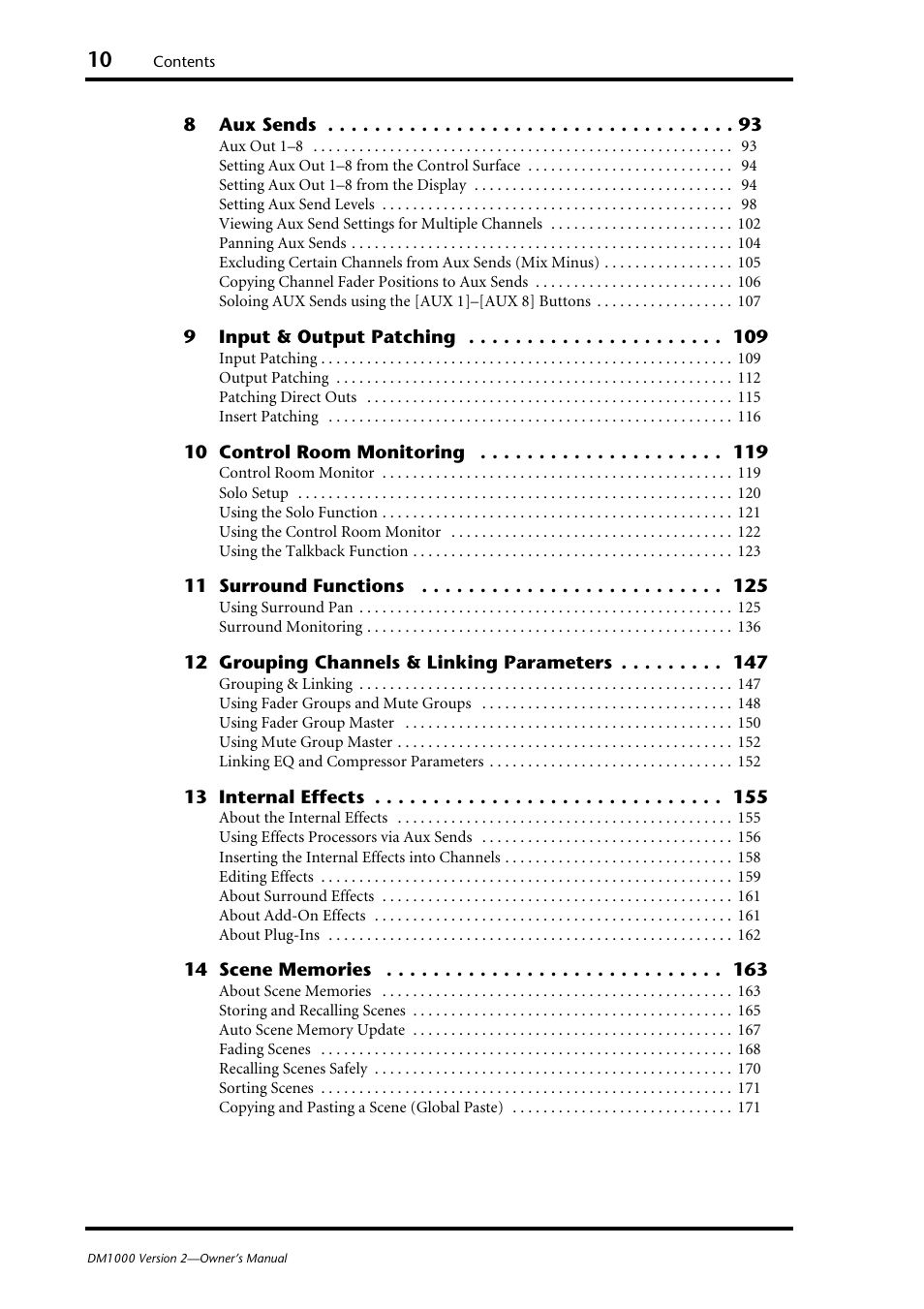 Yamaha 006IPTO-F0 User Manual | Page 10 / 388