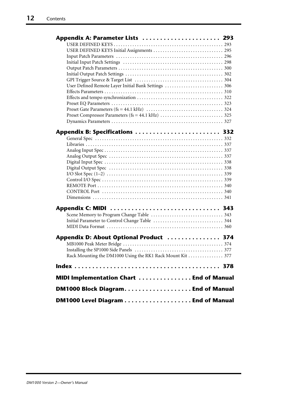 Yamaha 006IPTO-F0 User Manual | Page 12 / 388