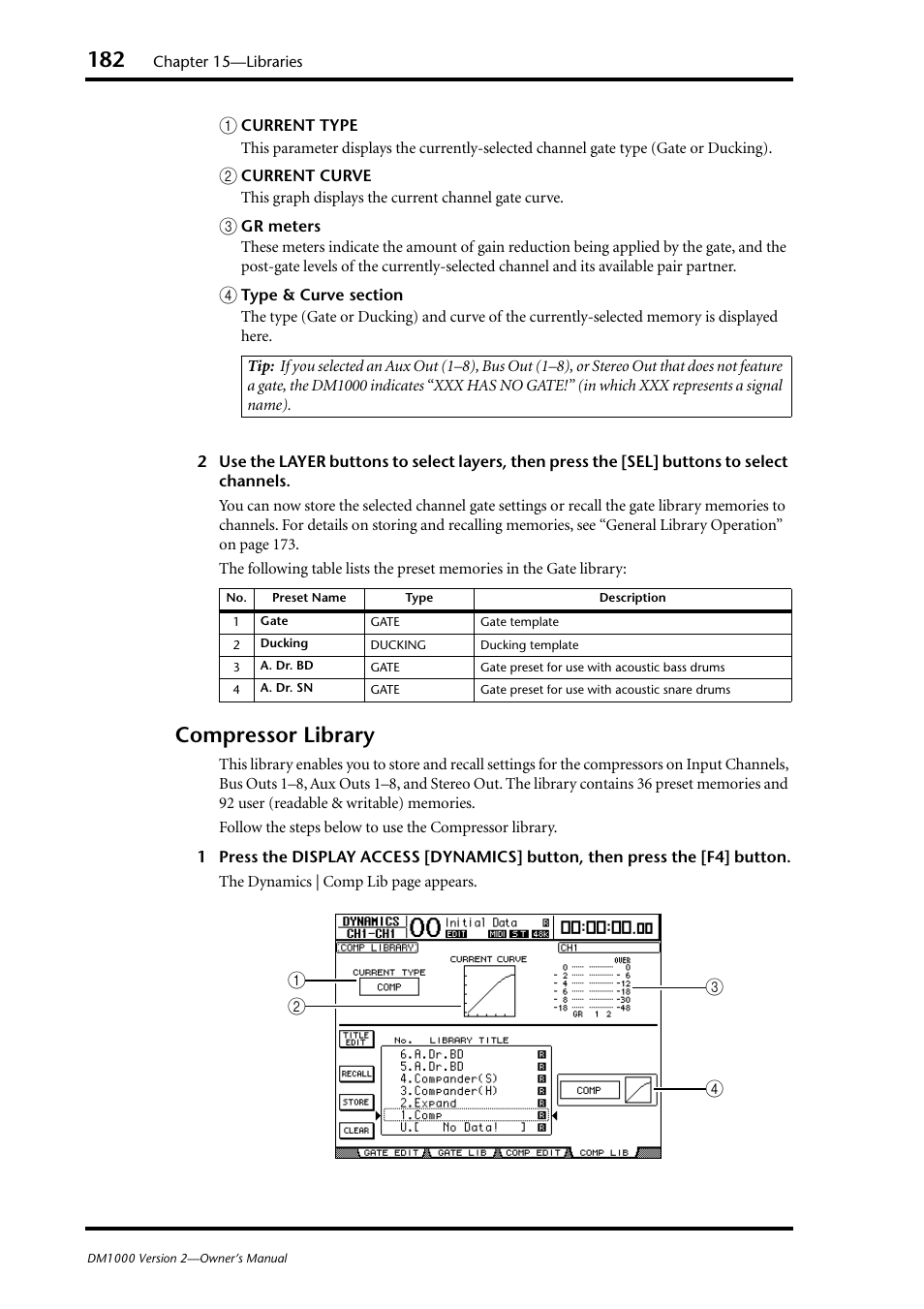 Compressor library | Yamaha 006IPTO-F0 User Manual | Page 182 / 388