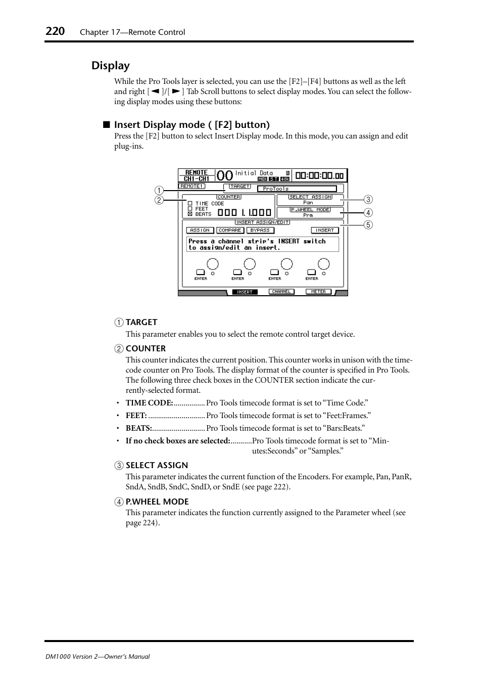 Display | Yamaha 006IPTO-F0 User Manual | Page 220 / 388