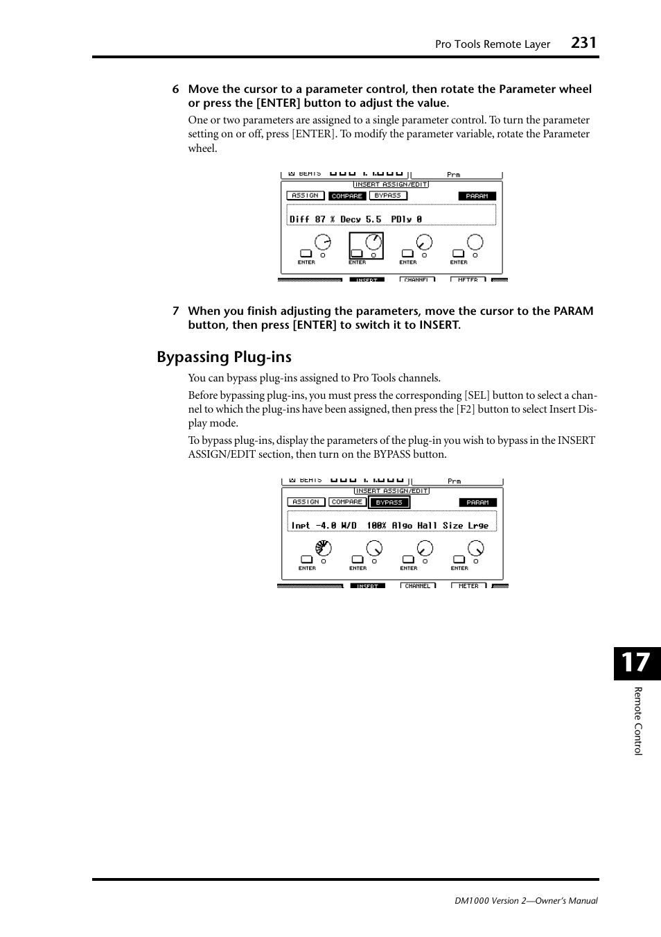 Bypassing plug-ins | Yamaha 006IPTO-F0 User Manual | Page 231 / 388