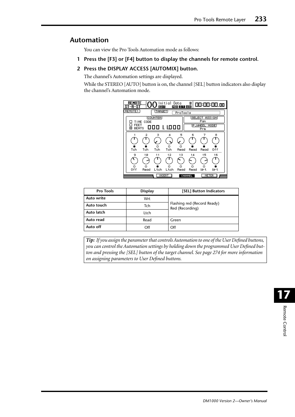 Automation | Yamaha 006IPTO-F0 User Manual | Page 233 / 388