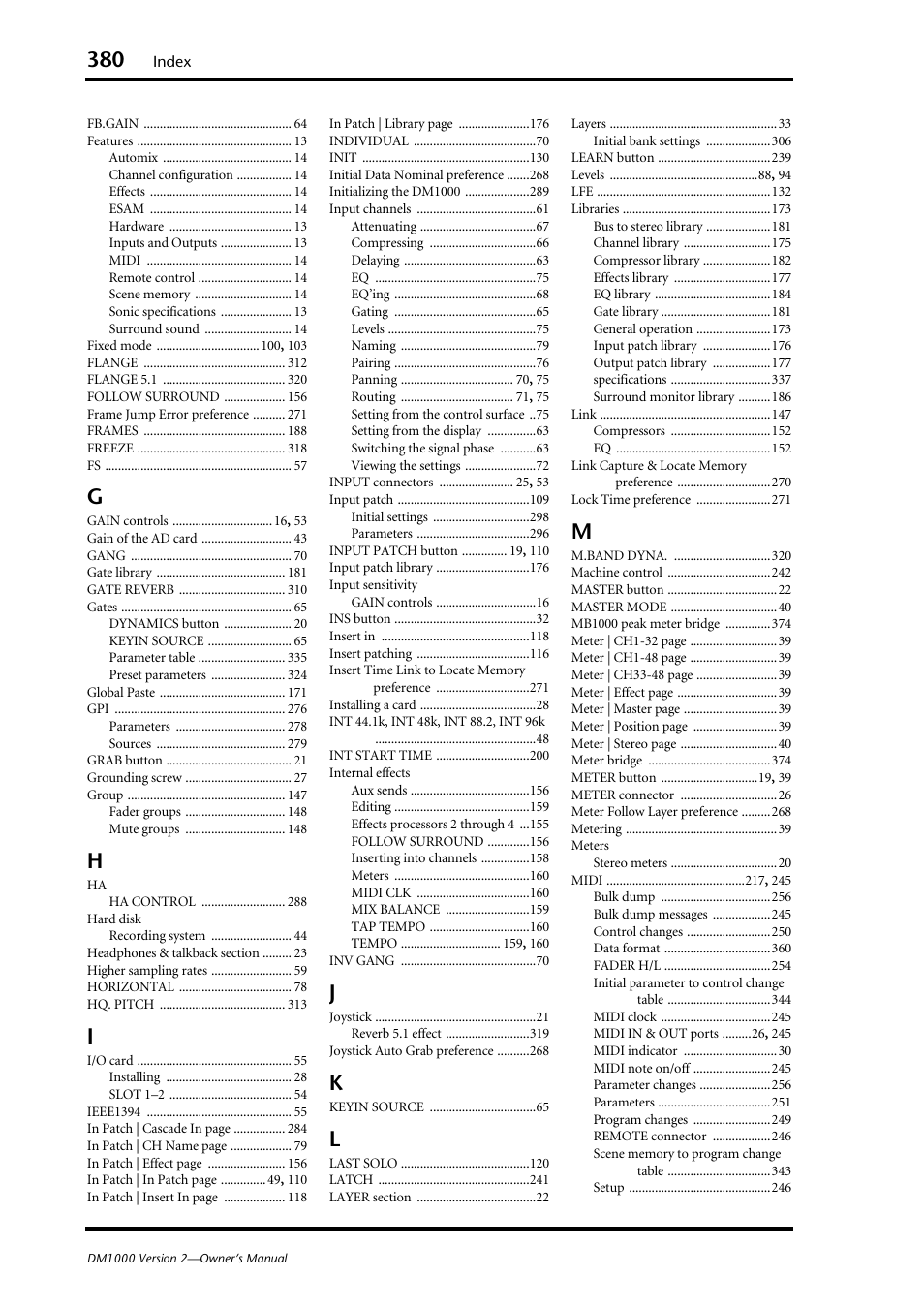 Yamaha 006IPTO-F0 User Manual | Page 380 / 388