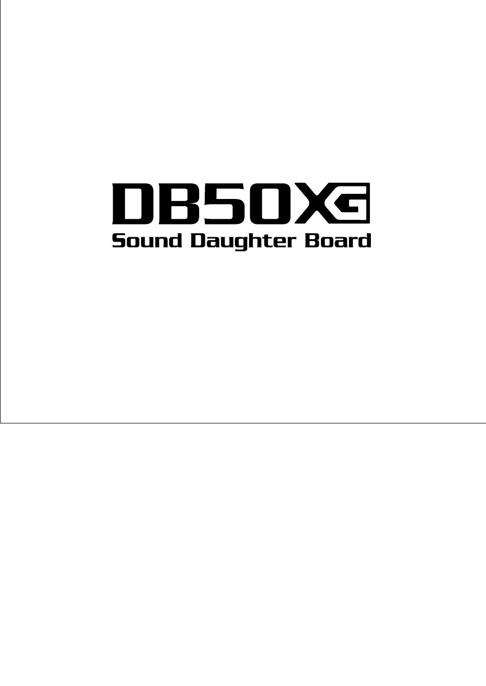Mode d’emploi | Yamaha DB50XG User Manual | Page 14 / 46