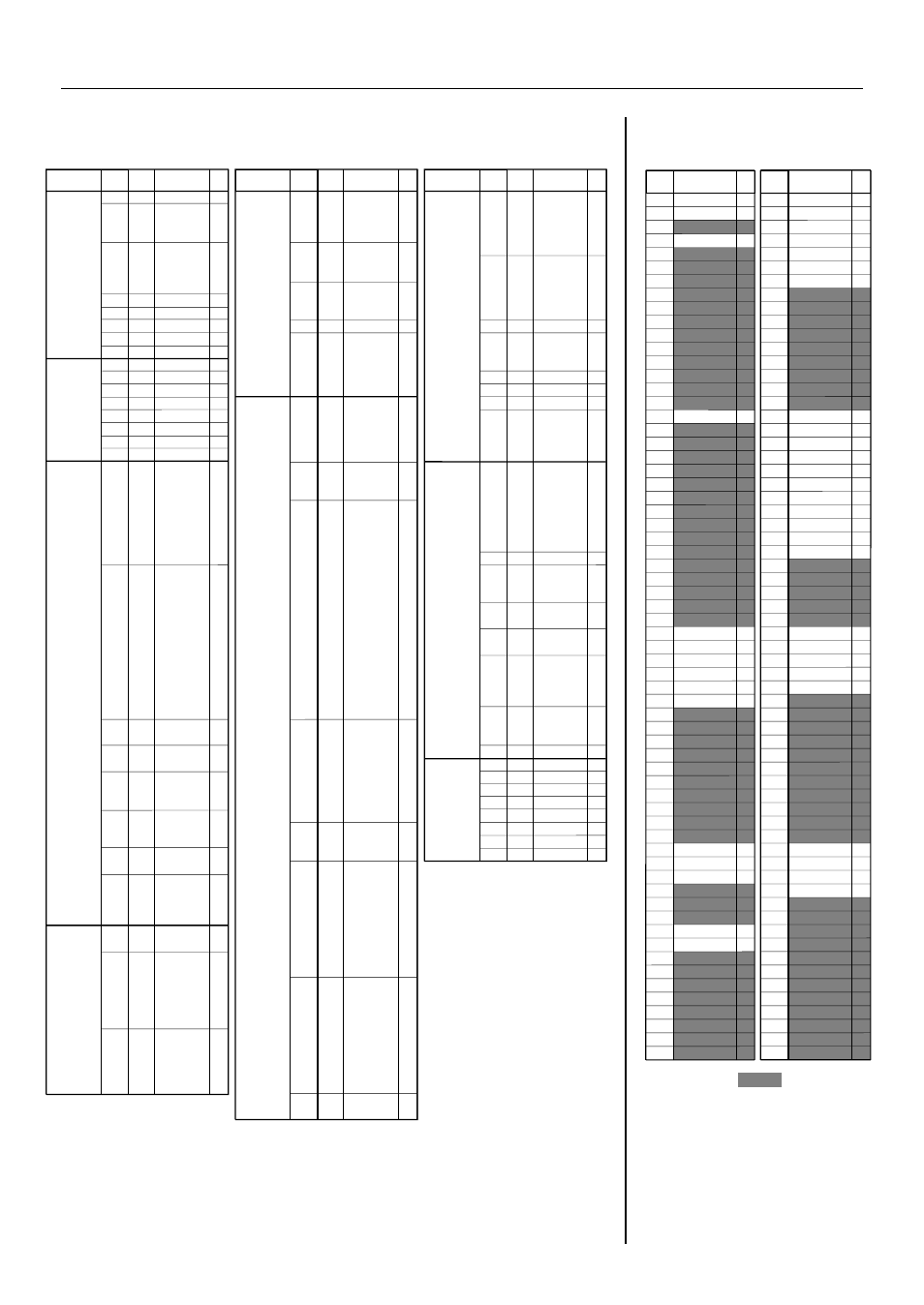 Xg normal voice list / liste des voix normal xg | Yamaha DB50XG User Manual | Page 34 / 46