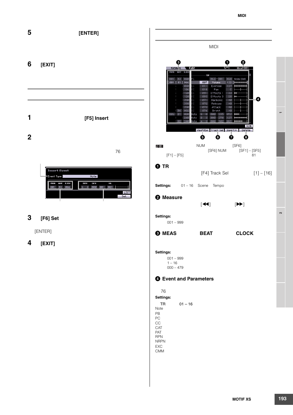 Yamaha MOTIF XS6 User Manual | Page 193 / 320