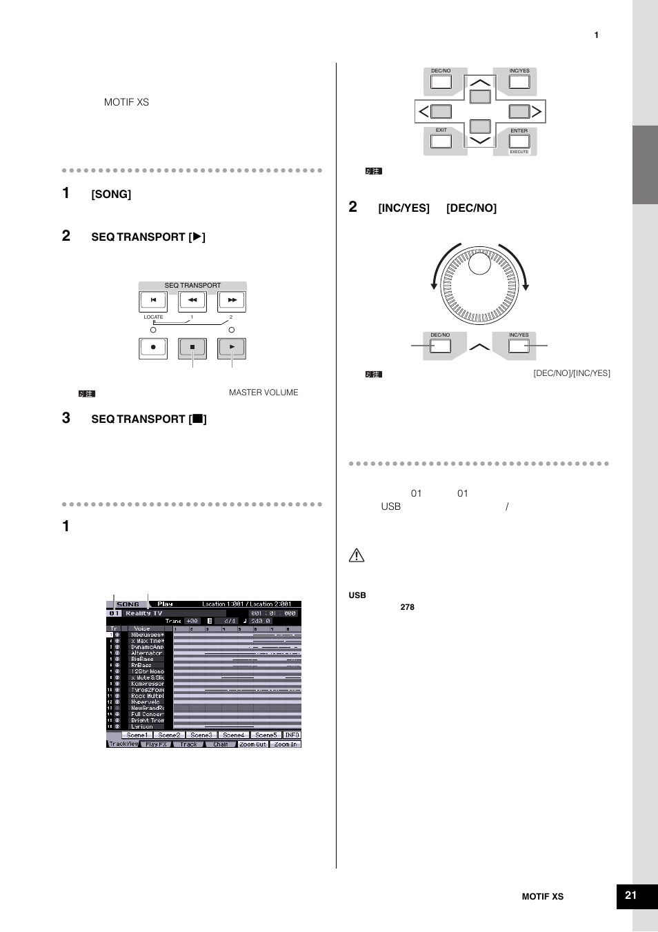 聆听演示乐曲 | Yamaha MOTIF XS6 User Manual | Page 21 / 320