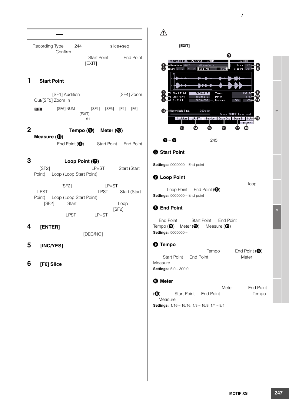 Yamaha MOTIF XS6 User Manual | Page 247 / 320