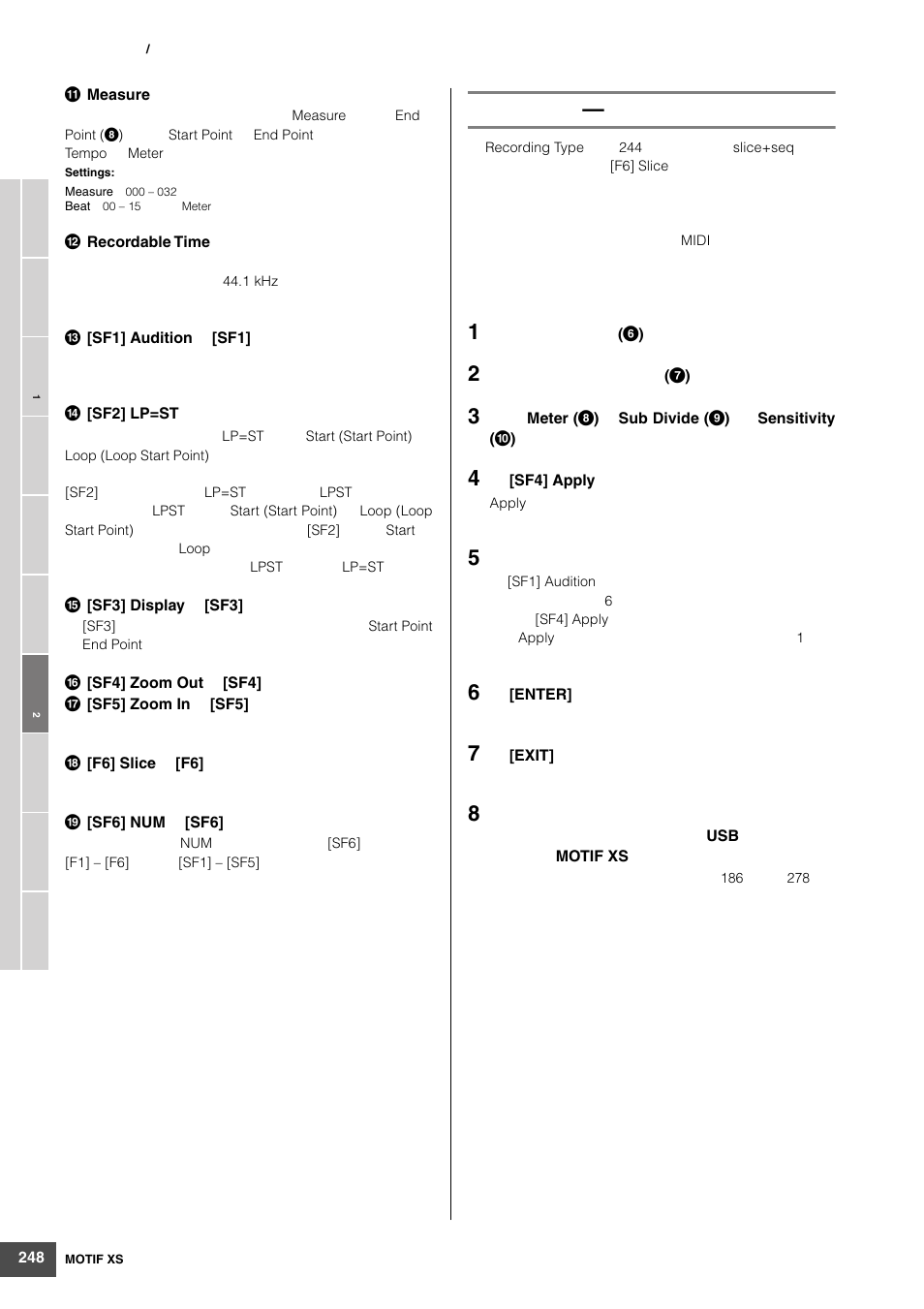 Yamaha MOTIF XS6 User Manual | Page 248 / 320