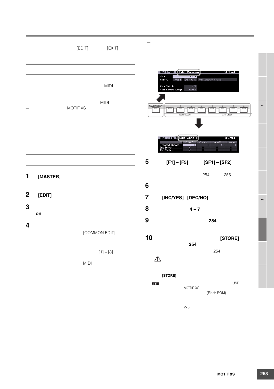 Yamaha MOTIF XS6 User Manual | Page 253 / 320