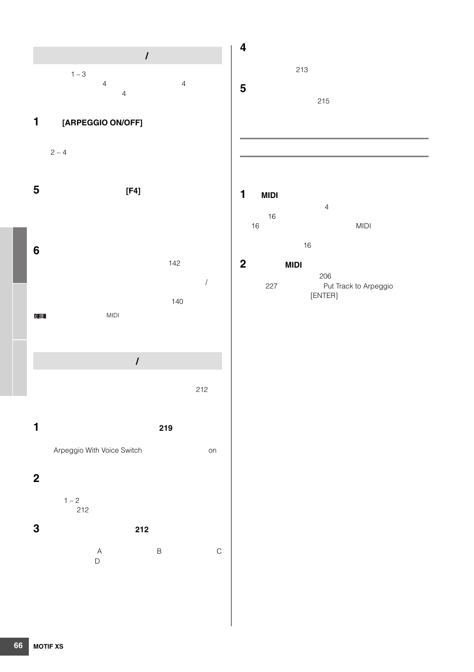 Yamaha MOTIF XS6 User Manual | Page 66 / 320