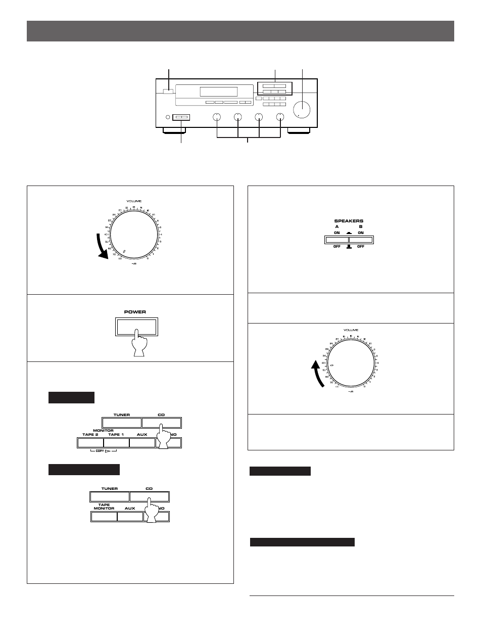 Basic operations | Yamaha RX-395RDS User Manual | Page 14 / 31