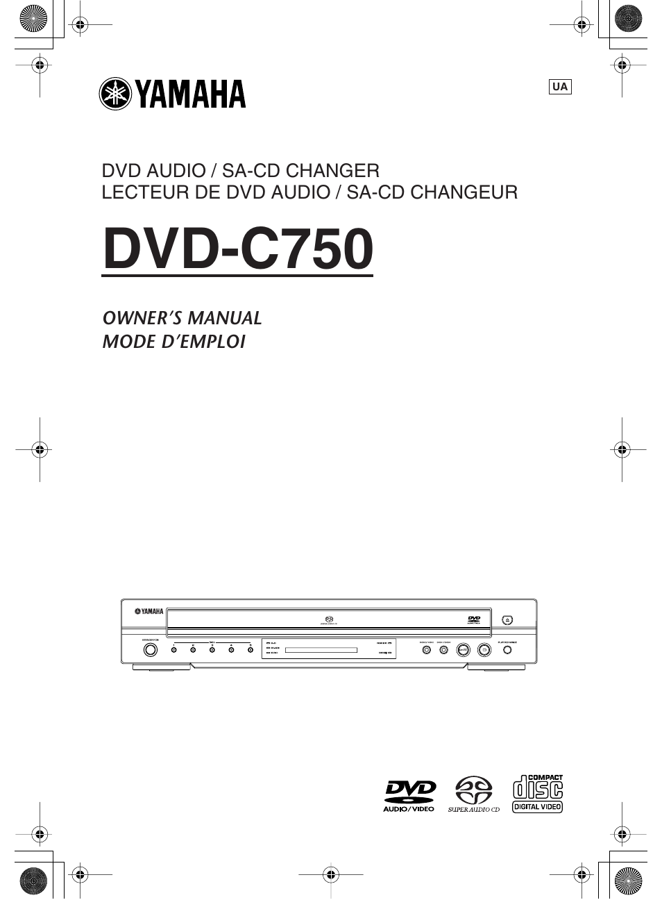 Yamaha DVD-C750 User Manual | 40 pages