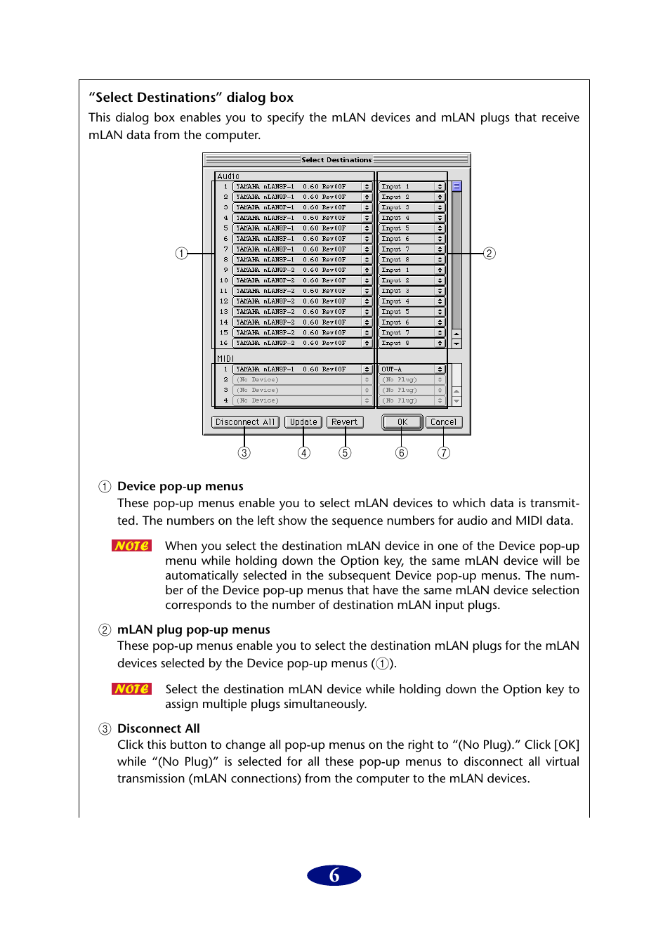 Yamaha mLAN Driver User Manual | Page 6 / 16