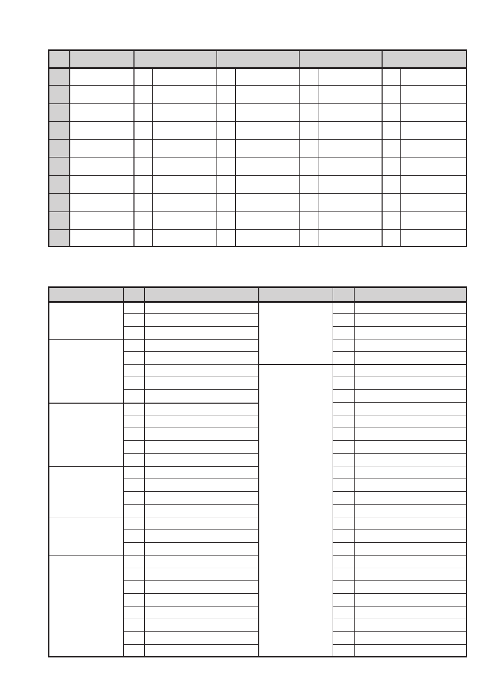 Percussion set list, Voice list | Yamaha DD-20S User Manual | Page 13 / 15