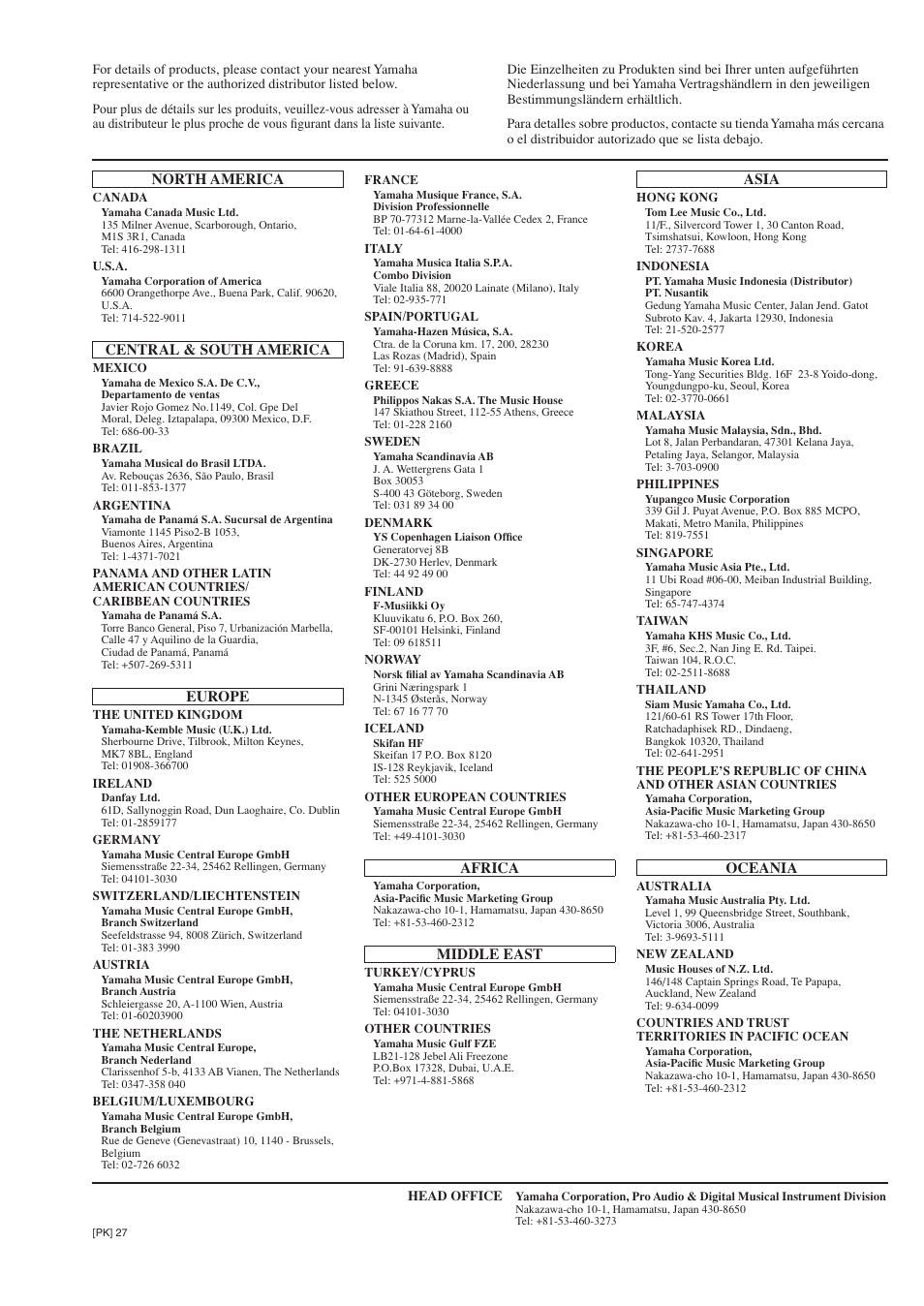 Yamaha DD-20S User Manual | Page 14 / 15