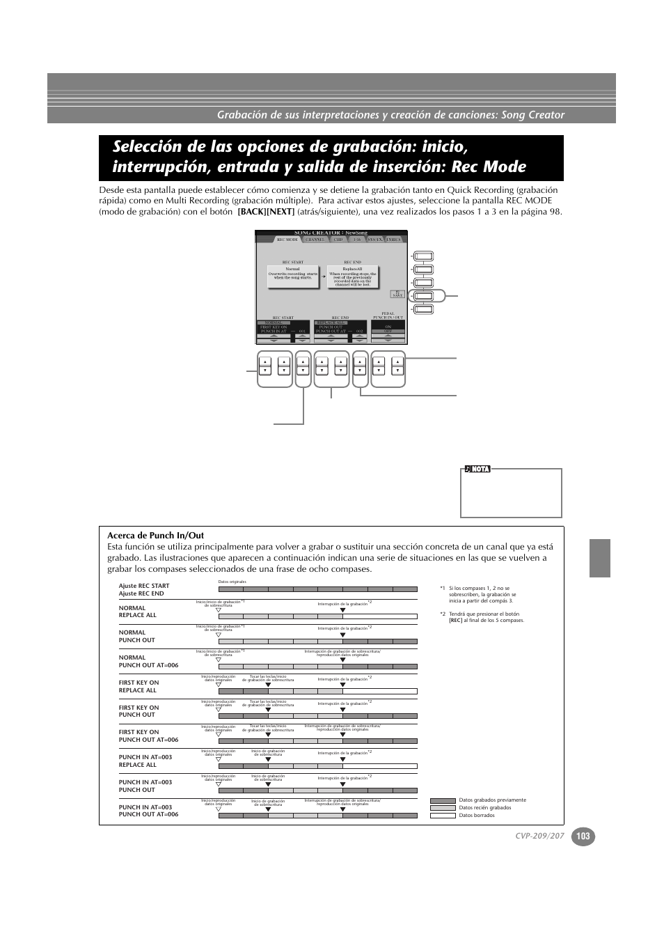 Yamaha CVP-209  ES User Manual | Page 103 / 176