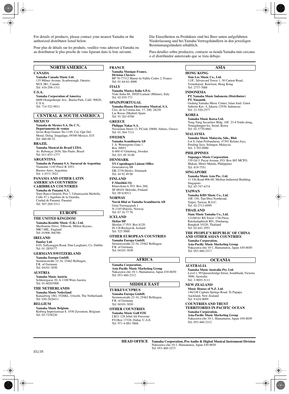 Yamaha CVP-209  ES User Manual | Page 175 / 176