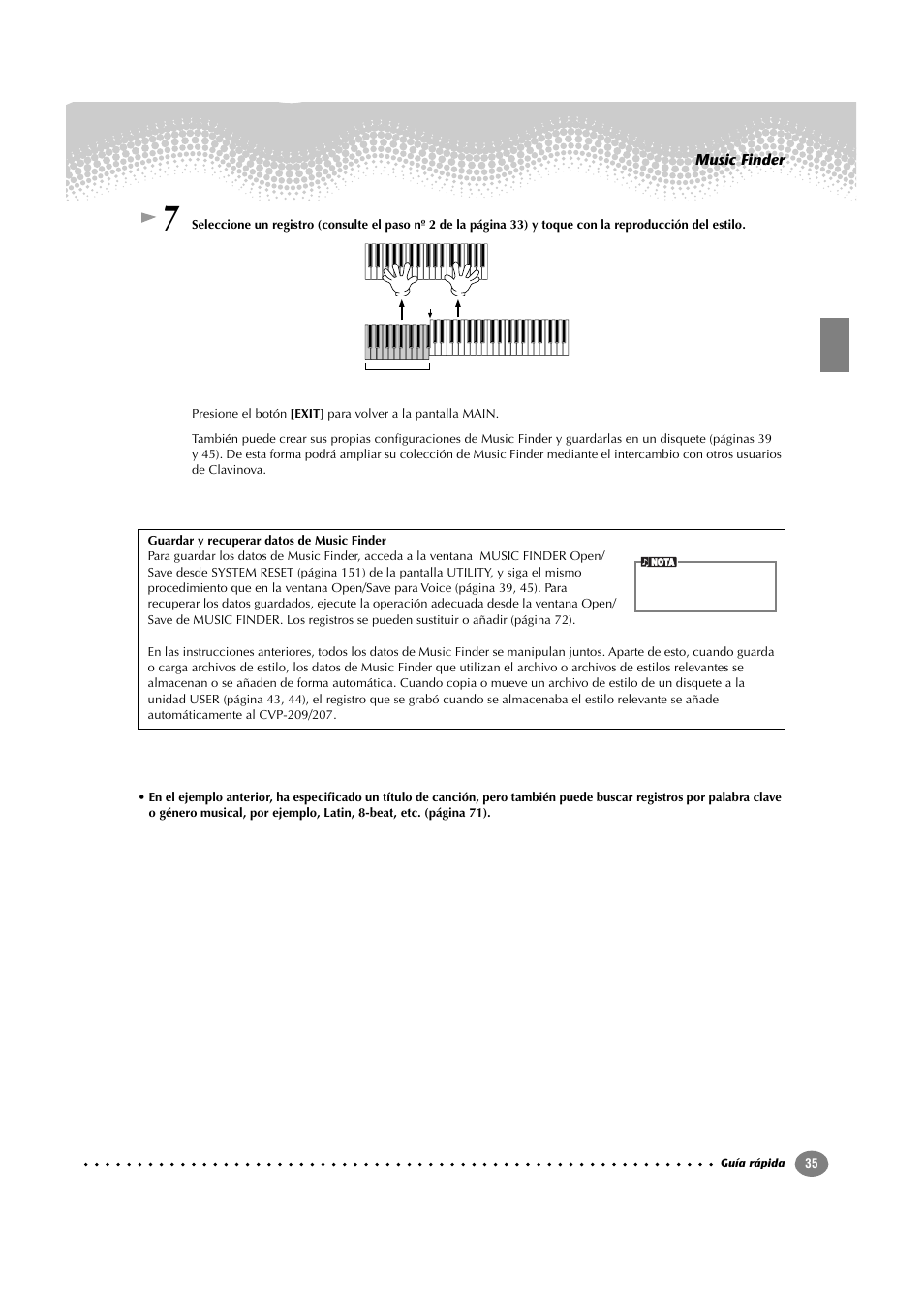 Yamaha CVP-209  ES User Manual | Page 35 / 176