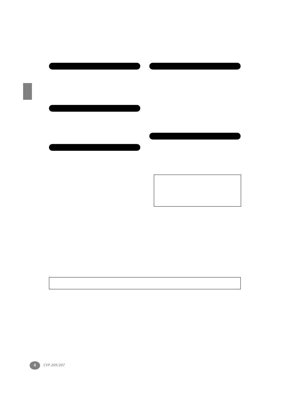 Yamaha CVP-209  ES User Manual | Page 4 / 176