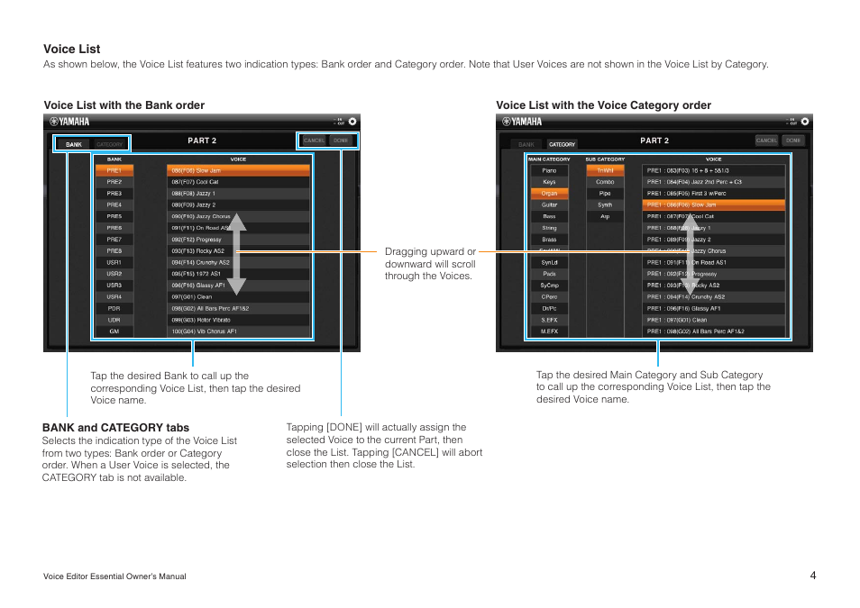 Yamaha MOTIF XF User Manual | Page 4 / 11