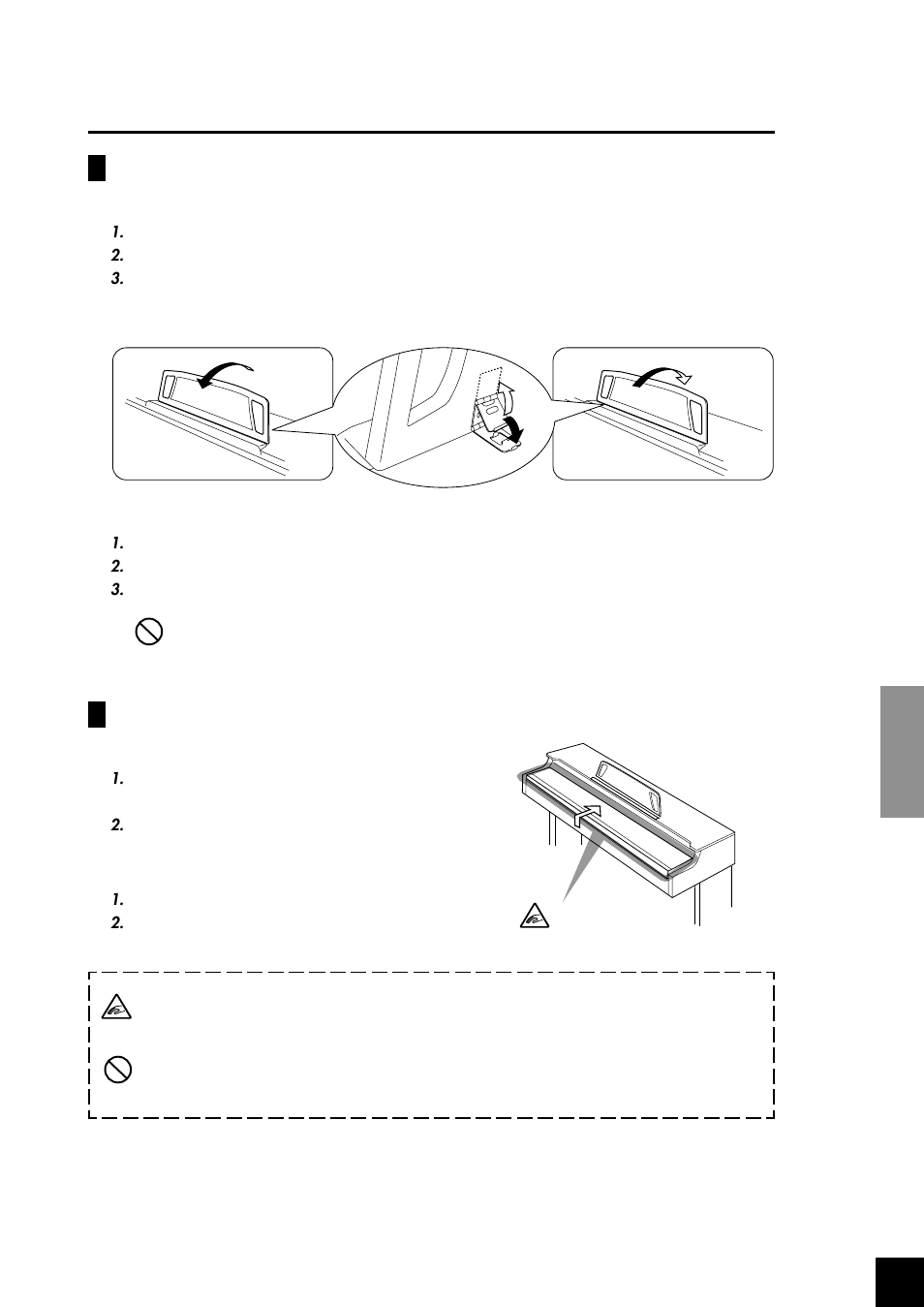 Yamaha Clavinova CLP-870 User Manual | Page 9 / 132