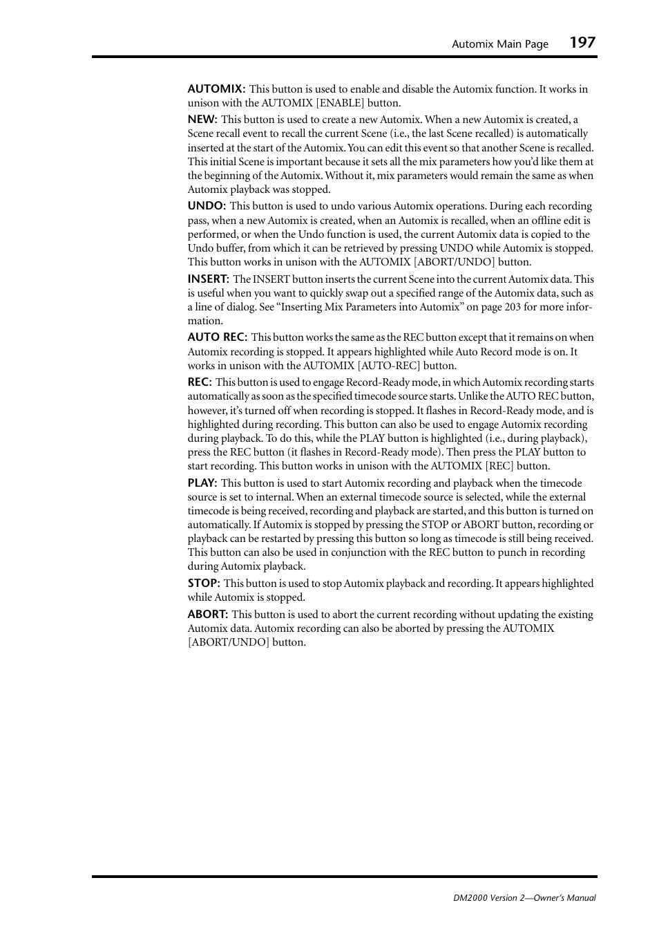 Yamaha WC42260 User Manual | Page 197 / 403