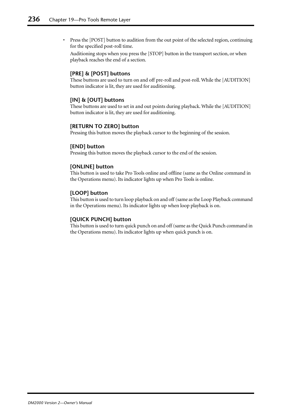 Yamaha WC42260 User Manual | Page 236 / 403