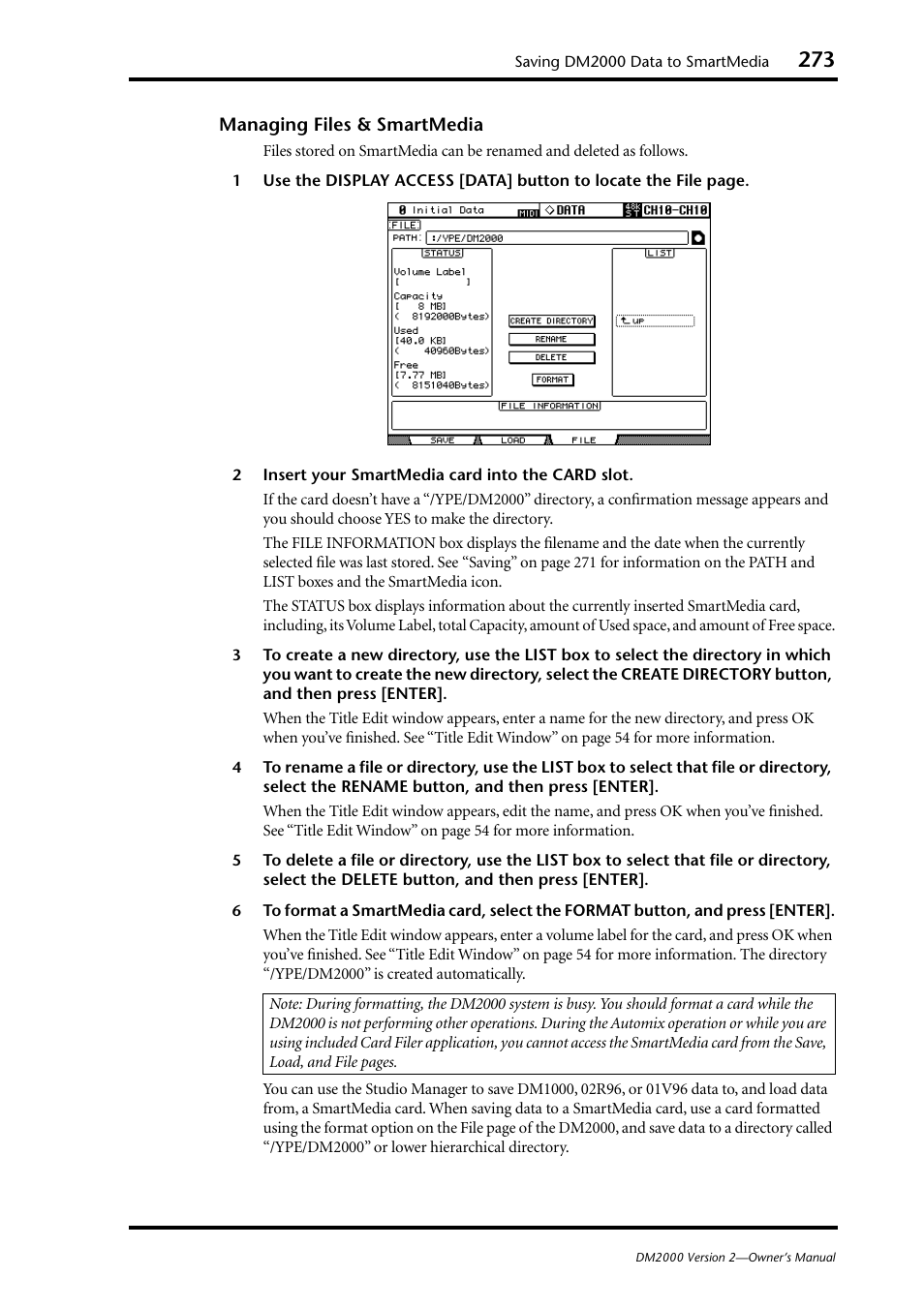 Yamaha WC42260 User Manual | Page 273 / 403