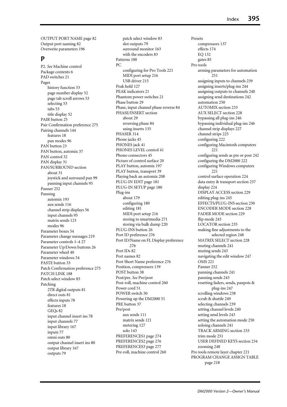 Yamaha WC42260 User Manual | Page 395 / 403