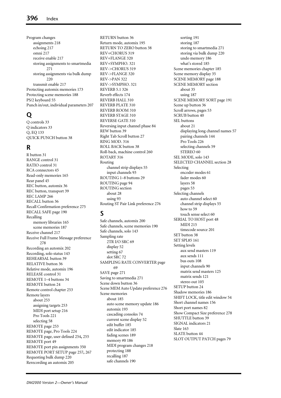 Yamaha WC42260 User Manual | Page 396 / 403