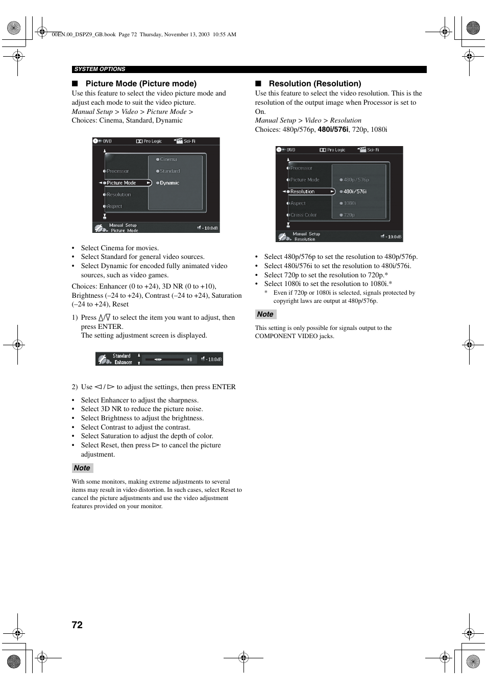 Yamaha DSP-Z9 User Manual | Page 74 / 122