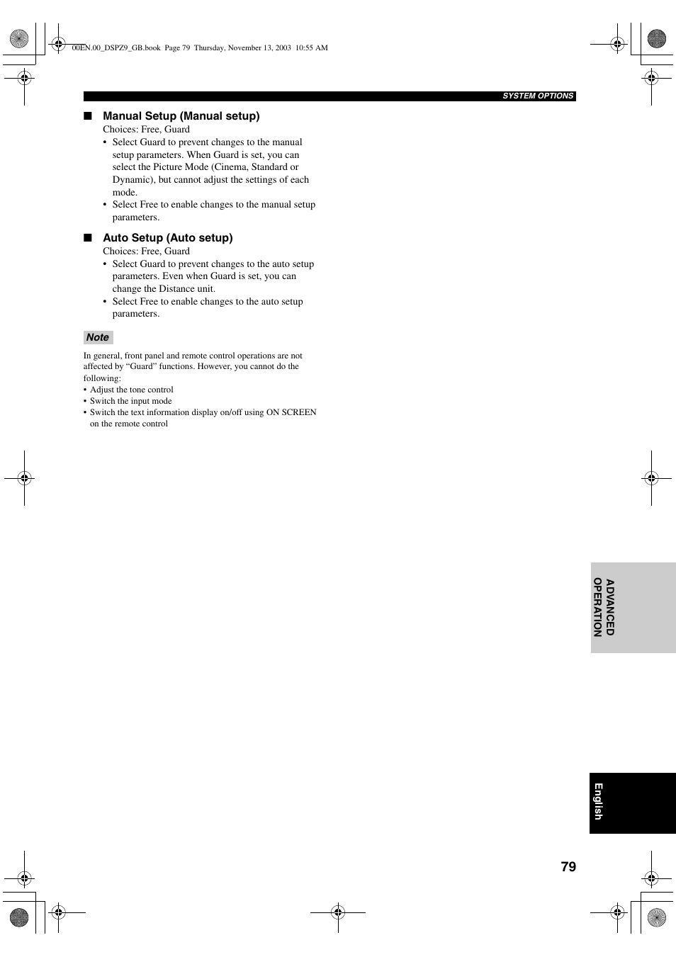 Yamaha DSP-Z9 User Manual | Page 81 / 122