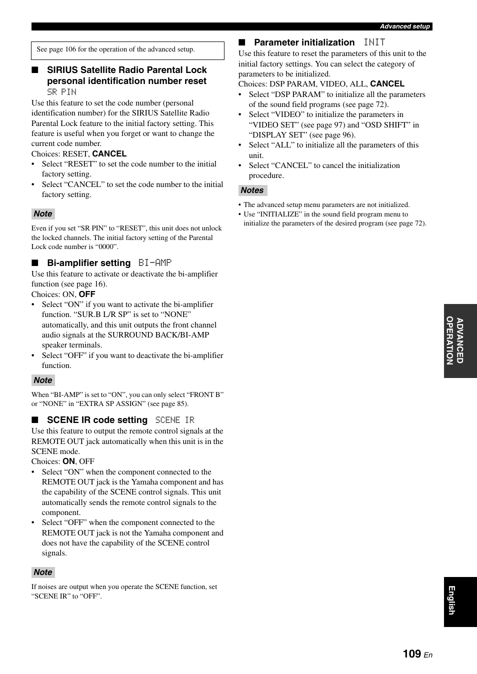 Yamaha HTR-6160 User Manual | Page 113 / 144