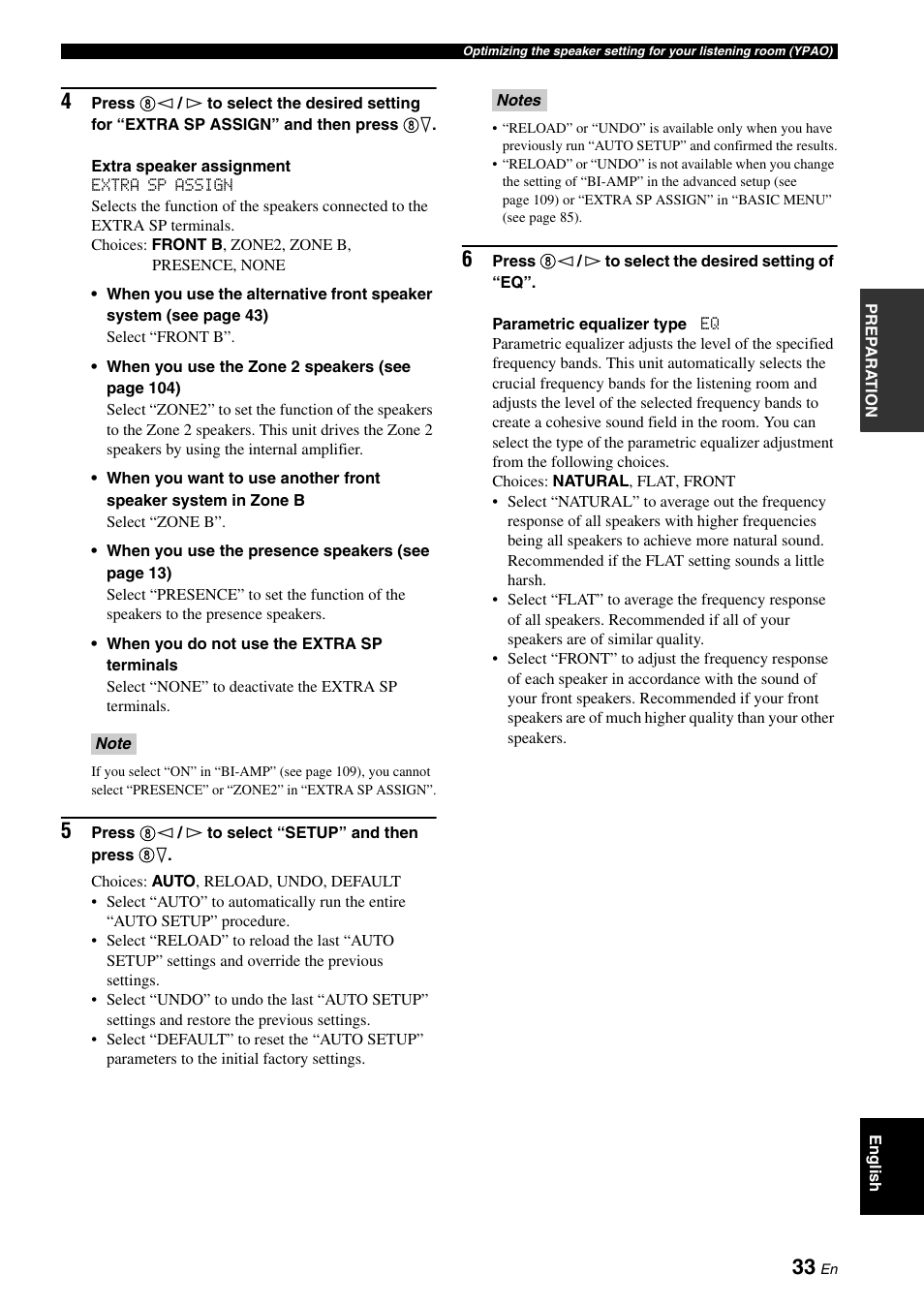 Yamaha HTR-6160 User Manual | Page 37 / 144