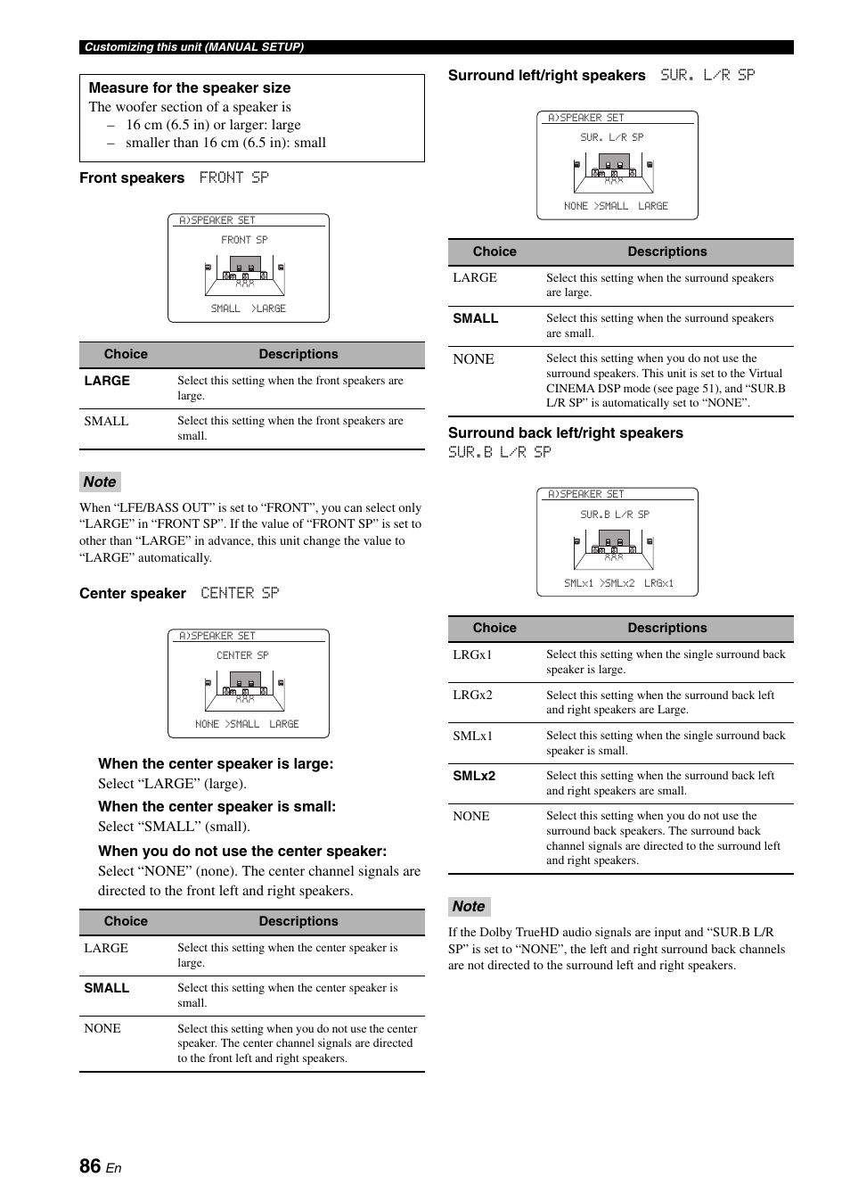 None | Yamaha HTR-6160 User Manual | Page 90 / 144