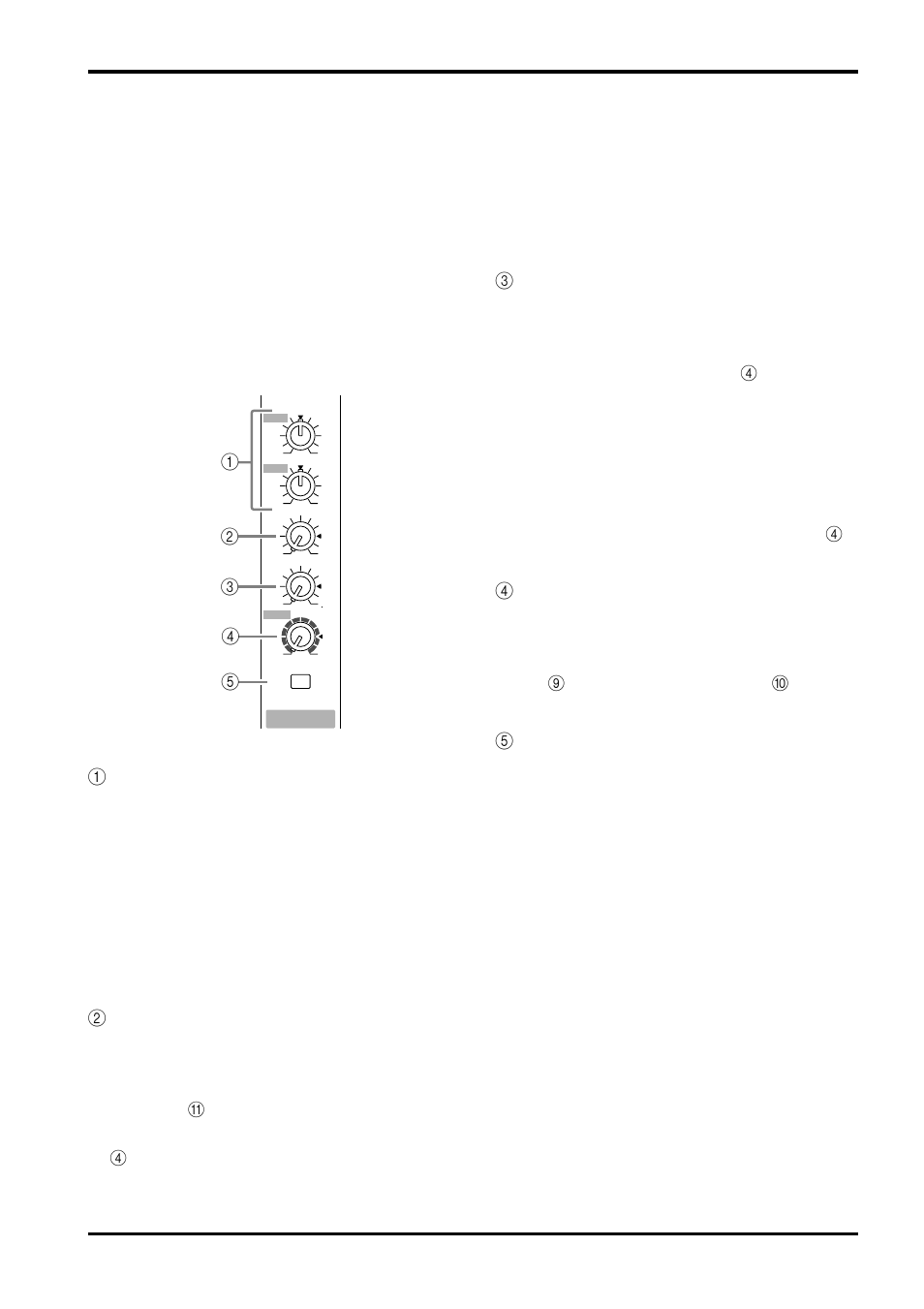 Emx620の各部の名称と機能, コントロールパネル | Yamaha S12e User Manual | Page 7 / 20