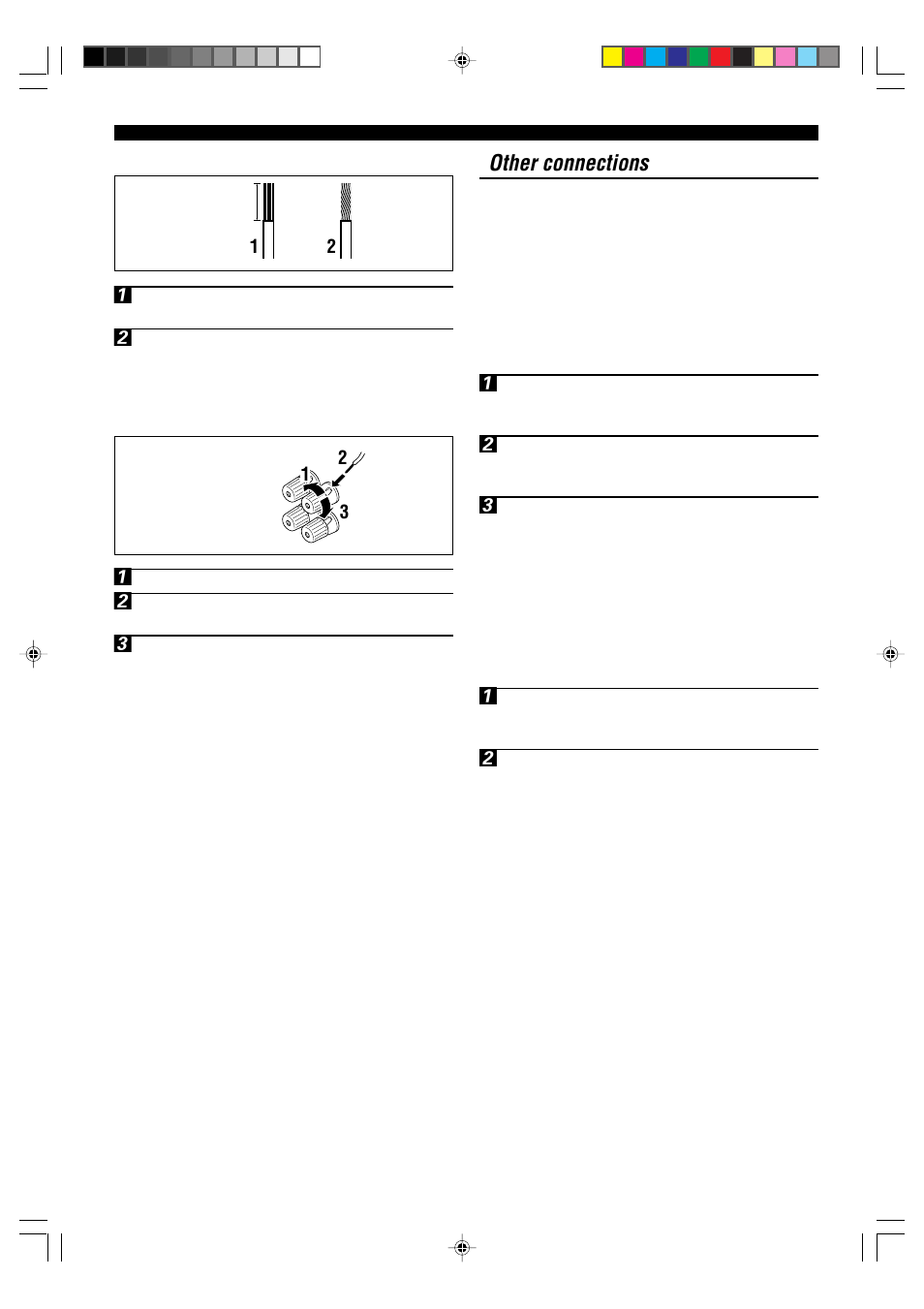 E-12, Other connections | Yamaha DSP-E800 User Manual | Page 14 / 38