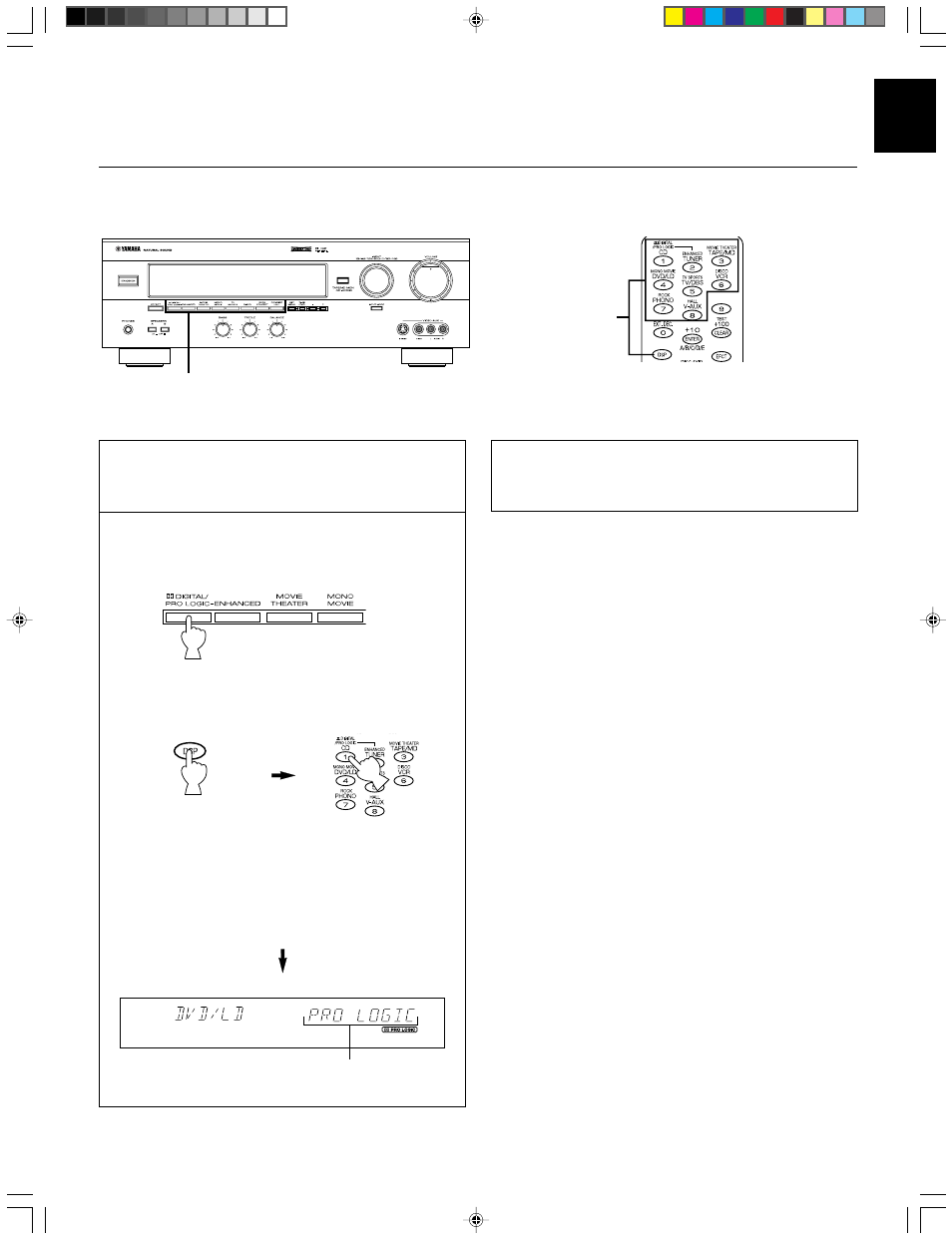 Yamaha DSP-A595 User Manual | Page 31 / 59