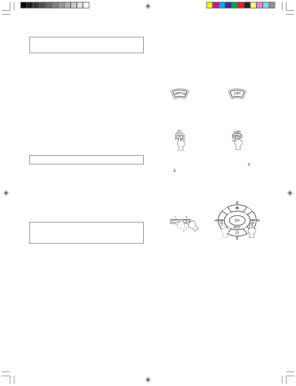 Guard | Yamaha DSP-A595 User Manual | Page 36 / 59