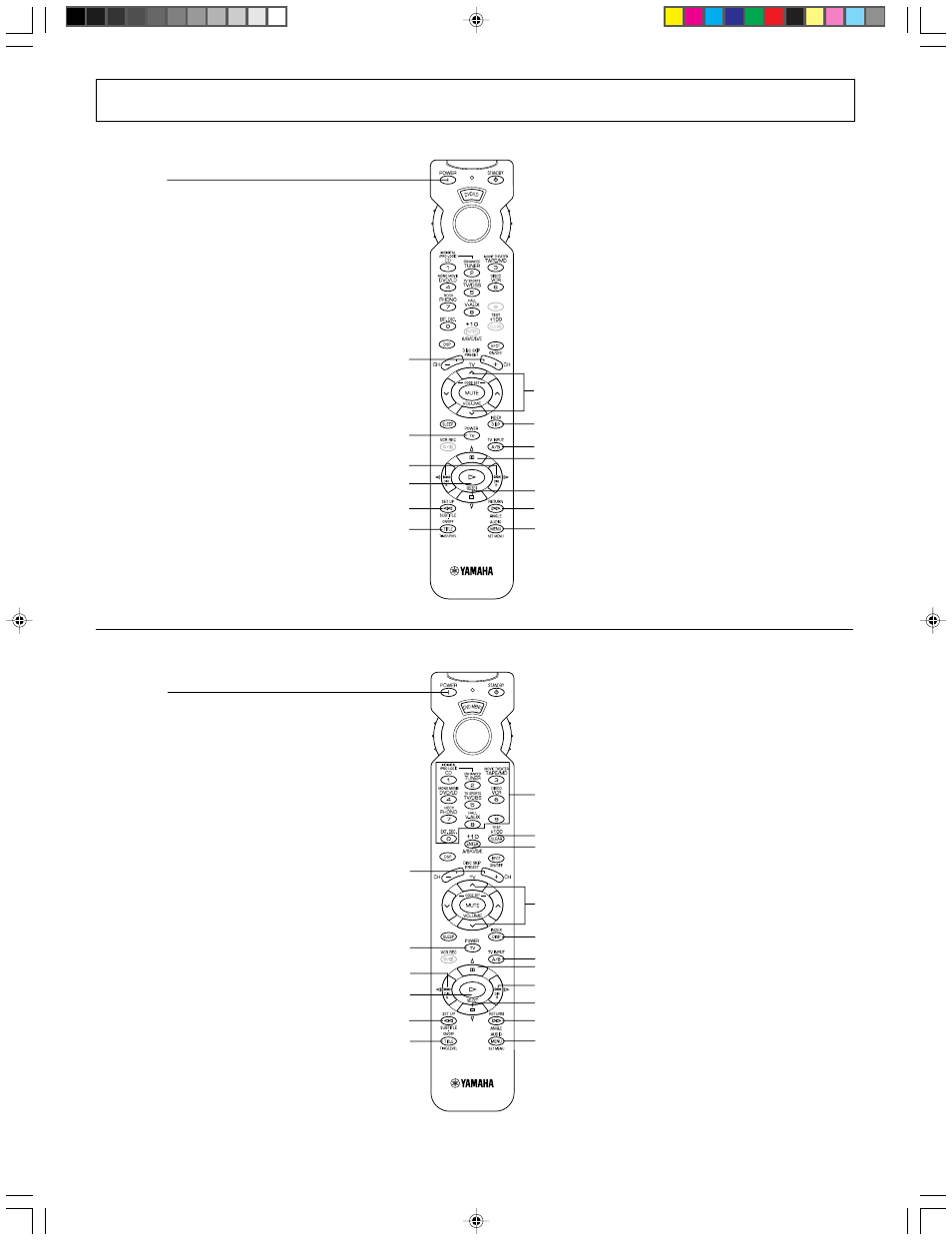 40 ■ dvd menu, Dvd/ld | Yamaha DSP-A595 User Manual | Page 40 / 59