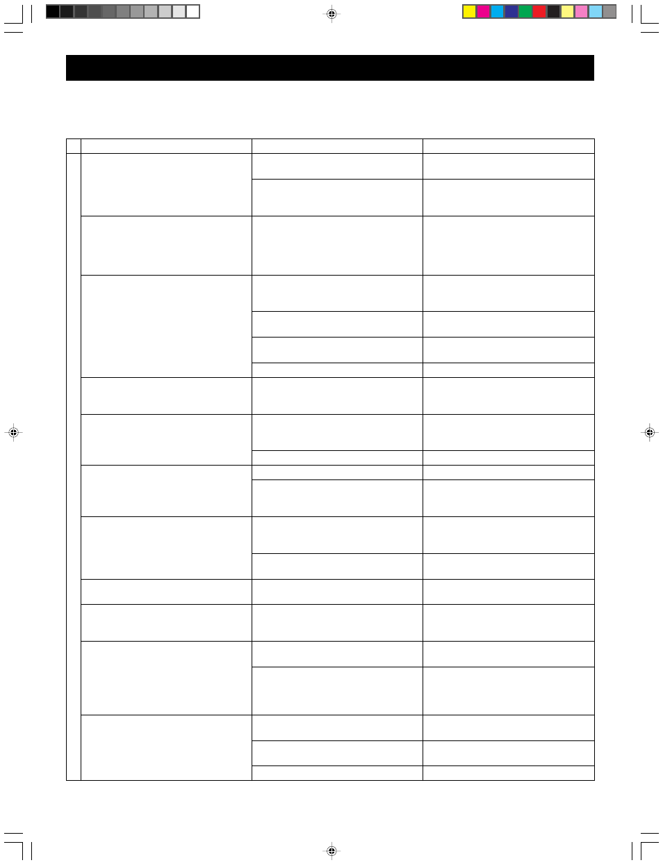 Troubleshooting | Yamaha DSP-A595 User Manual | Page 44 / 59