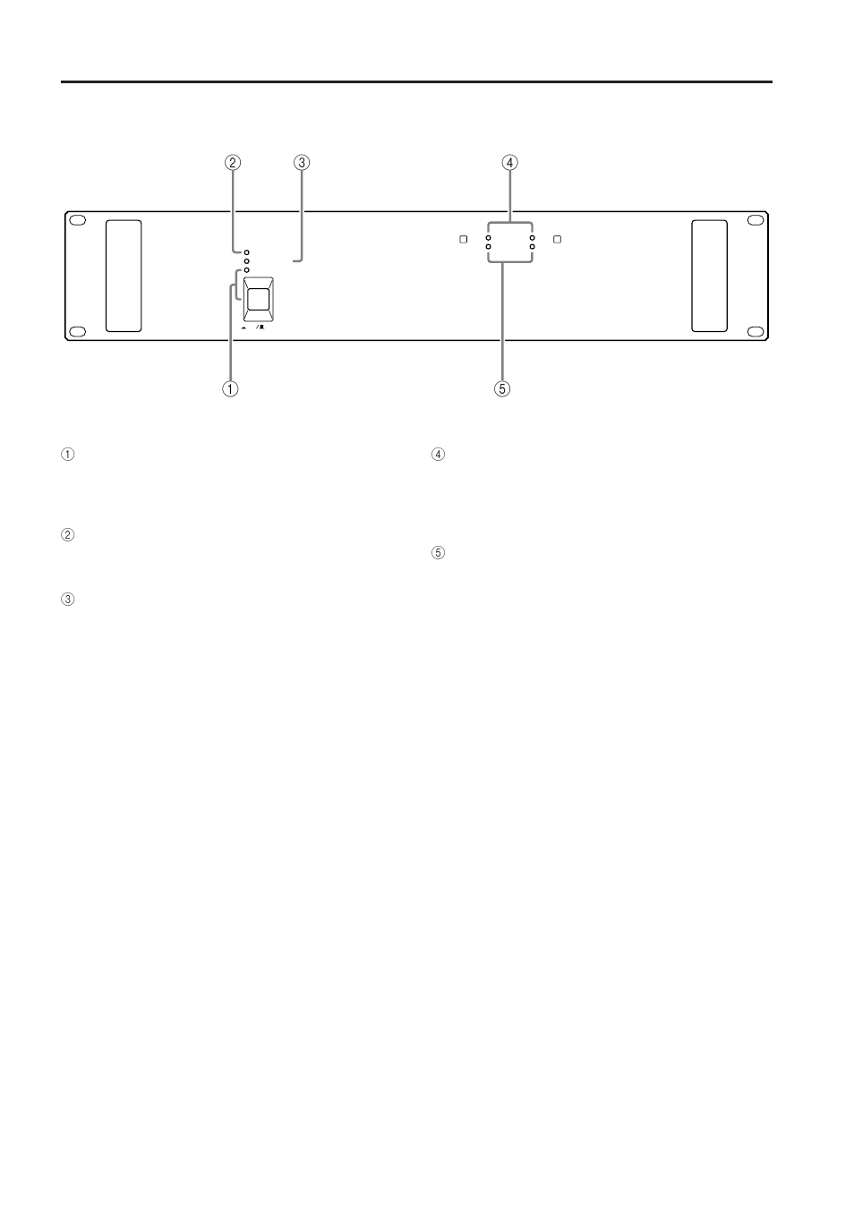 Controls and functions, Front panel | Yamaha C 450 User Manual | Page 4 / 12