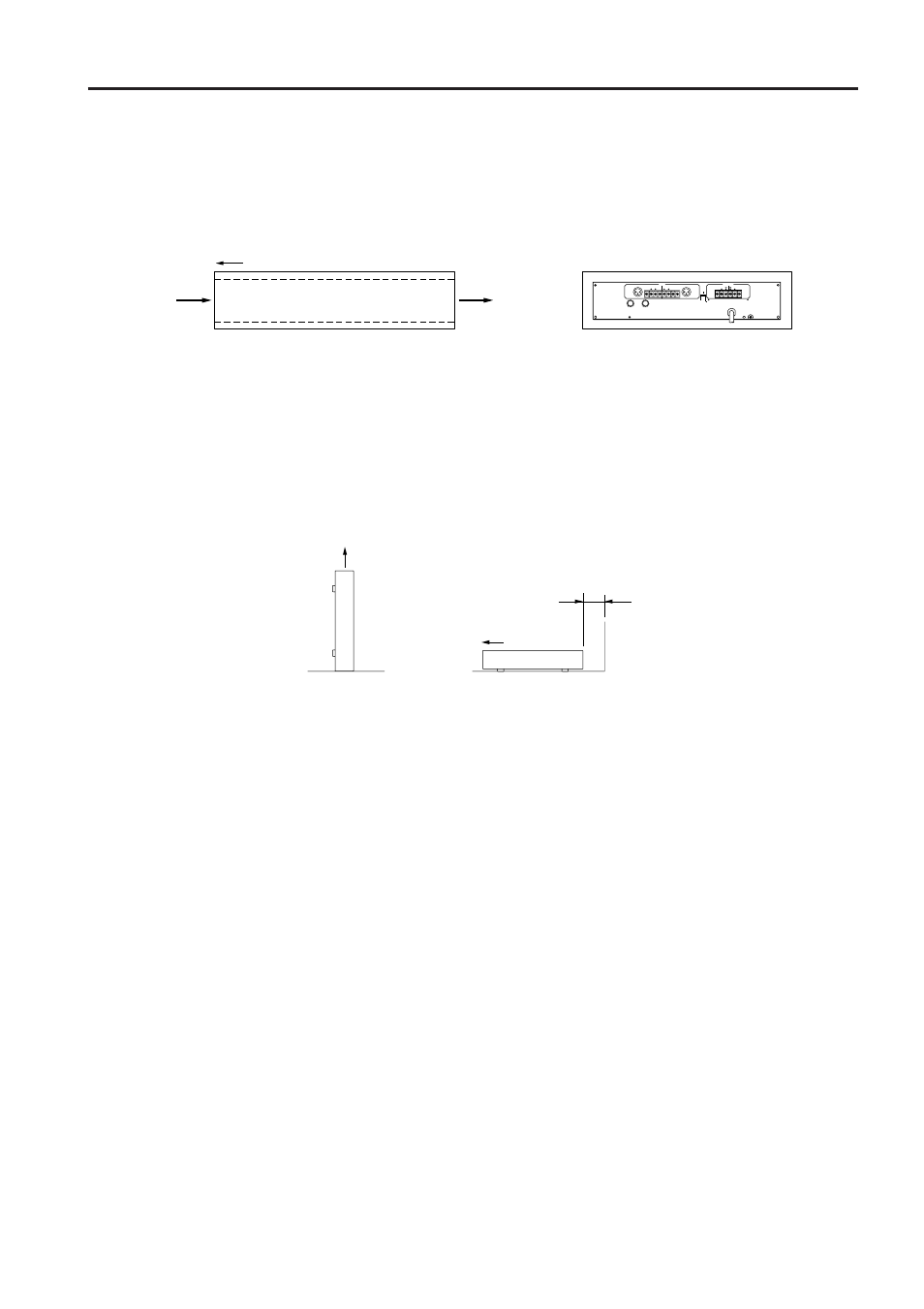 Portable rack mounting, Positioning the housed amplifier | Yamaha C 450 User Manual | Page 9 / 12
