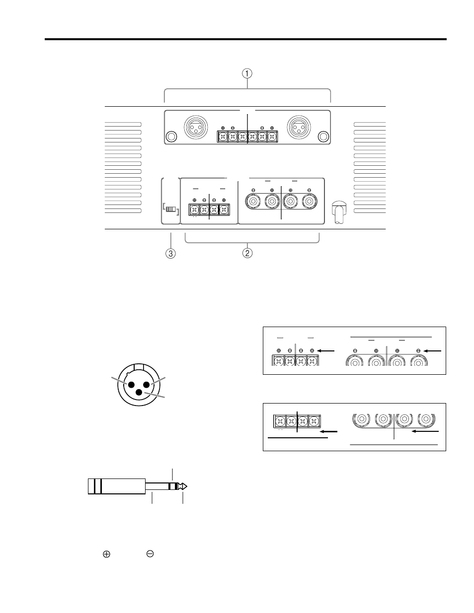 リヤパネル | Yamaha A350 User Manual | Page 5 / 12