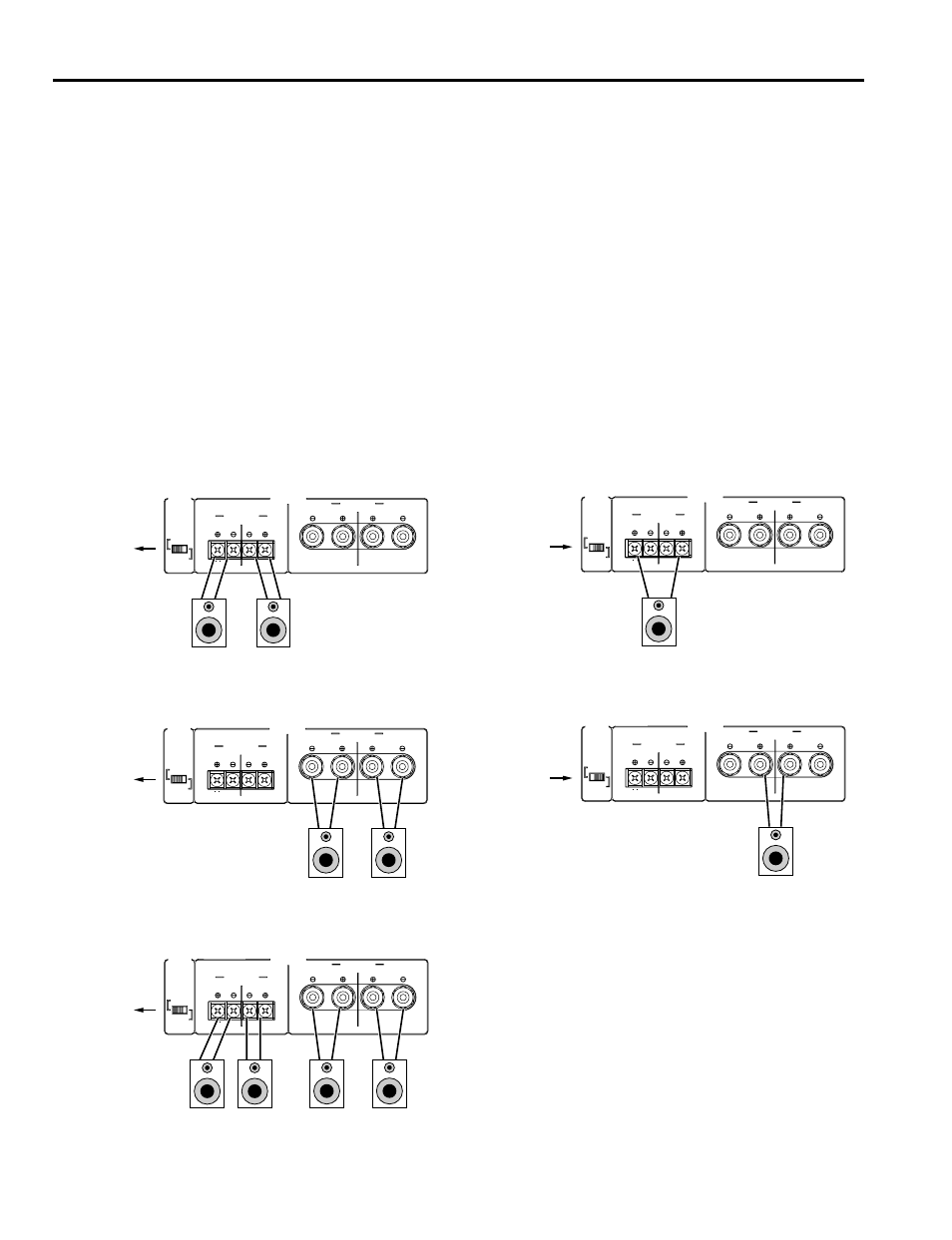 Stereoモードとbridgeモード, スピーカー・インピーダンス | Yamaha A350 User Manual | Page 6 / 12